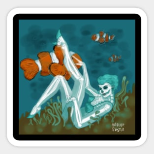 Deep sea creatures Sticker